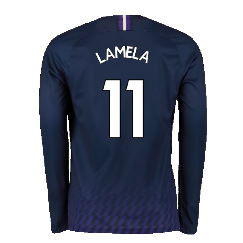 2019-2020 Tottenham Long Sleeve Away Shirt (LAMELA 11)