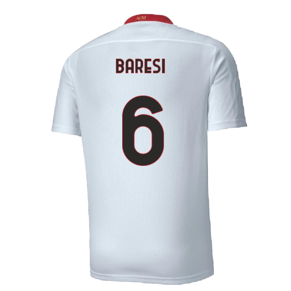 2020-2021 AC Milan Away Shirt (BARESI 6)