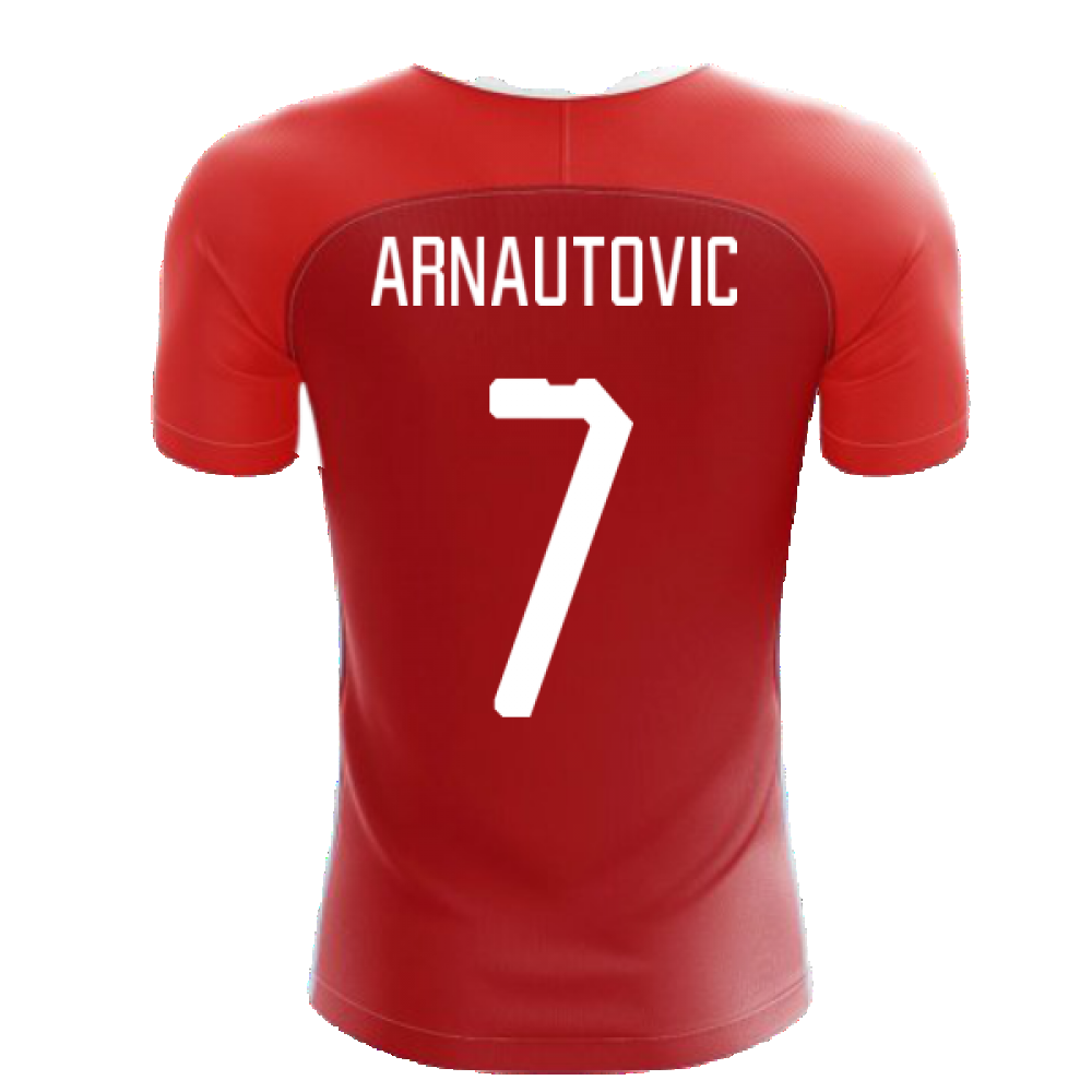 2025-2026 Austria Home Concept Football Shirt (ARNAUTOVIC 7)