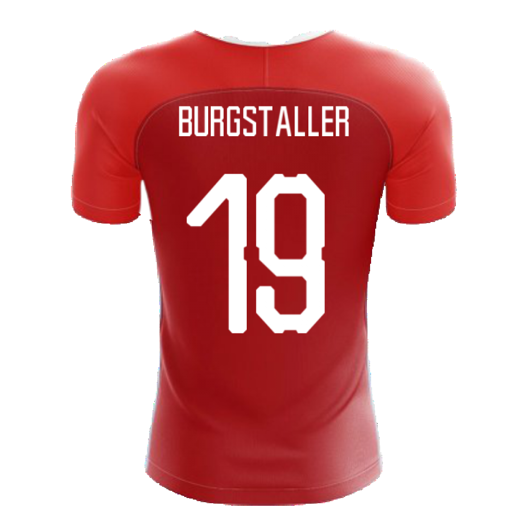 2024-2025 Austria Home Concept Football Shirt (BURGSTALLER 19)