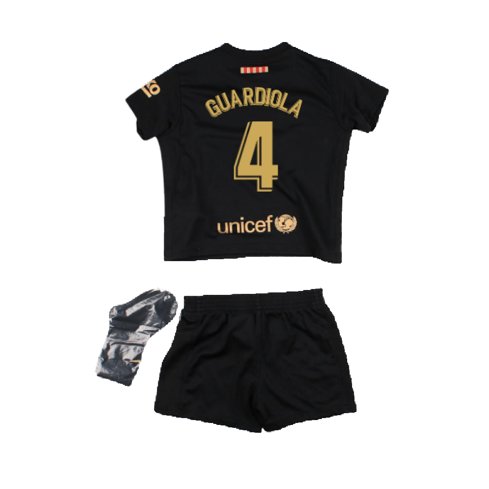 2020-2021 Barcelona Away Baby Kit (GUARDIOLA 4)