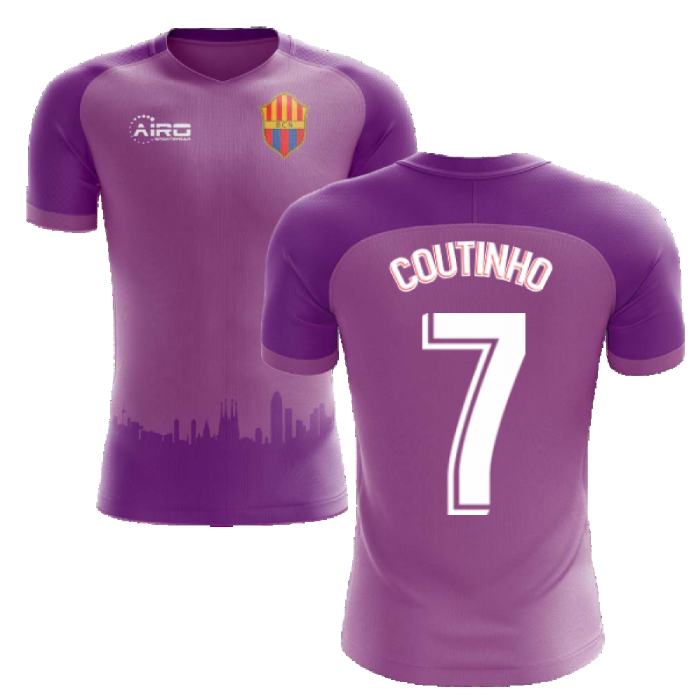 2024-2025 Barcelona Third Concept Football Shirt (Coutinho 7)