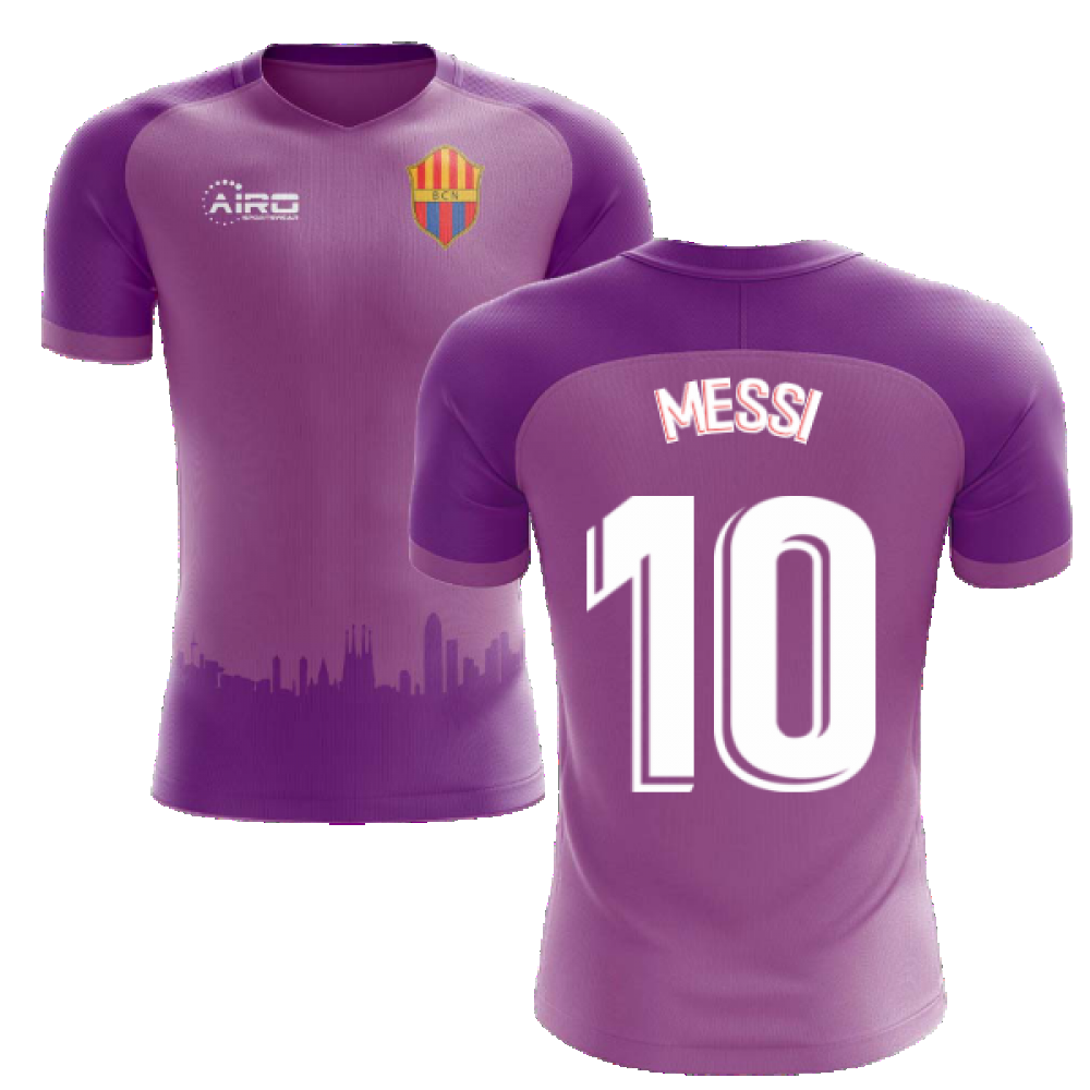 2020-2021 Barcelona Third Concept Football Shirt (Messi 10) - Kids