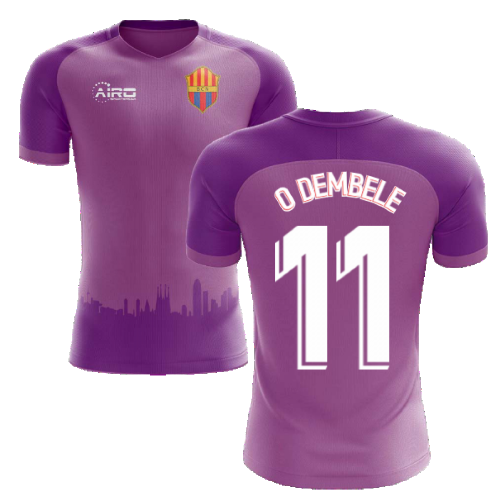 2024-2025 Barcelona Third Concept Football Shirt (O Dembele 11)