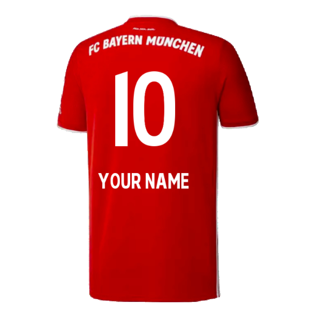 2020-2021 Bayern Munich Home Shirt (Your Name)