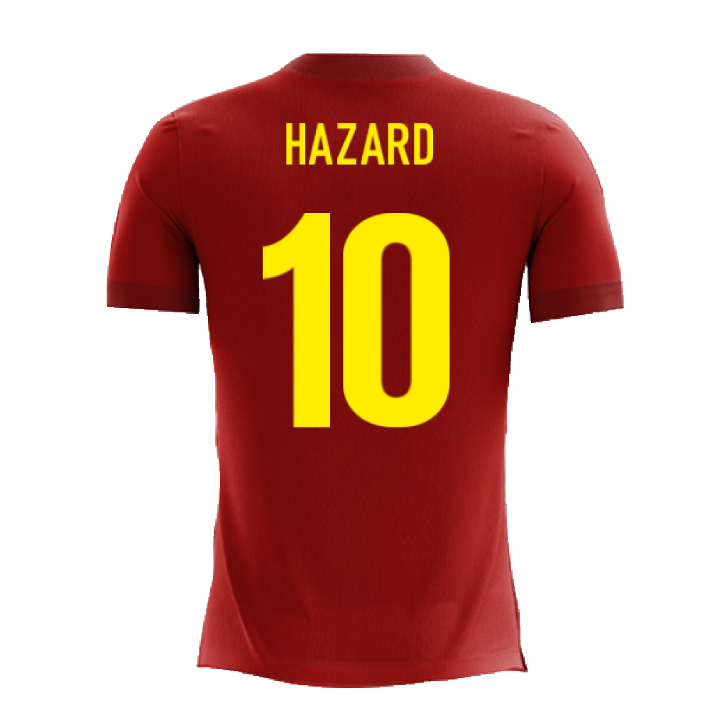 2024-2025 Belgium Airo Concept Home Shirt (Hazard 10)