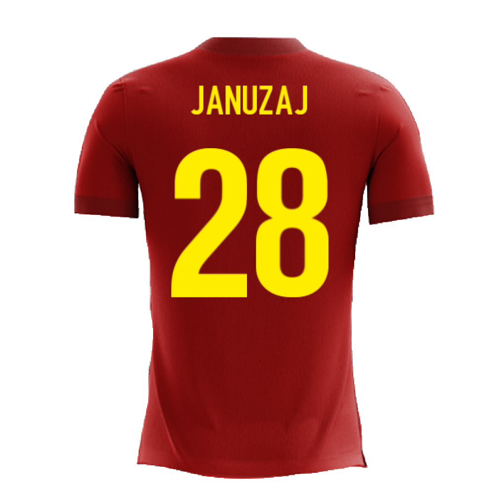 2024-2025 Belgium Airo Concept Home Shirt (Januzaj 28) - Kids