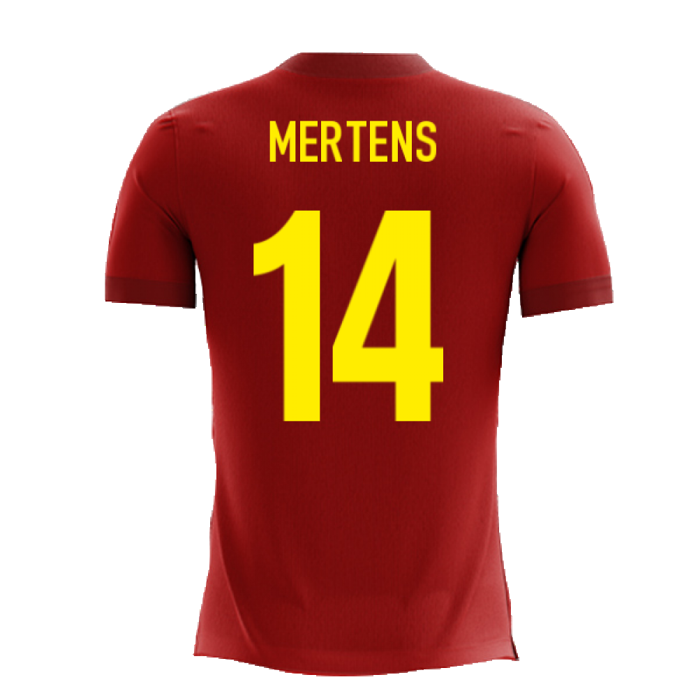 2024-2025 Belgium Airo Concept Home Shirt (Mertens 14) - Kids