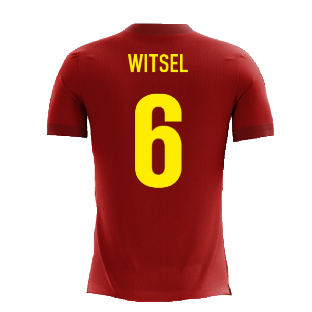 2024-2025 Belgium Airo Concept Home Shirt (Witsel 6) - Kids