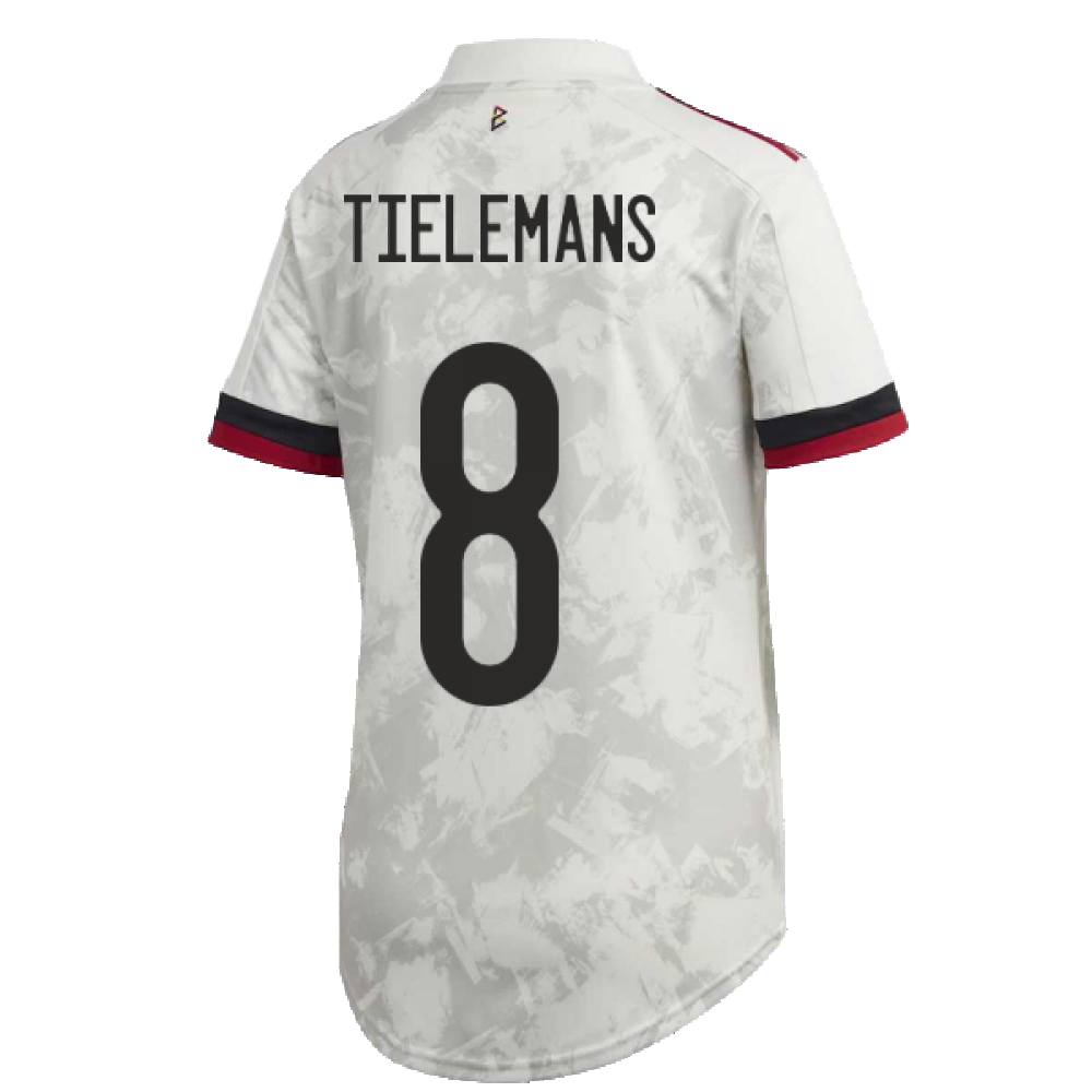 2020-2021 Belgium Womens Away Shirt (TIELEMANS 8)