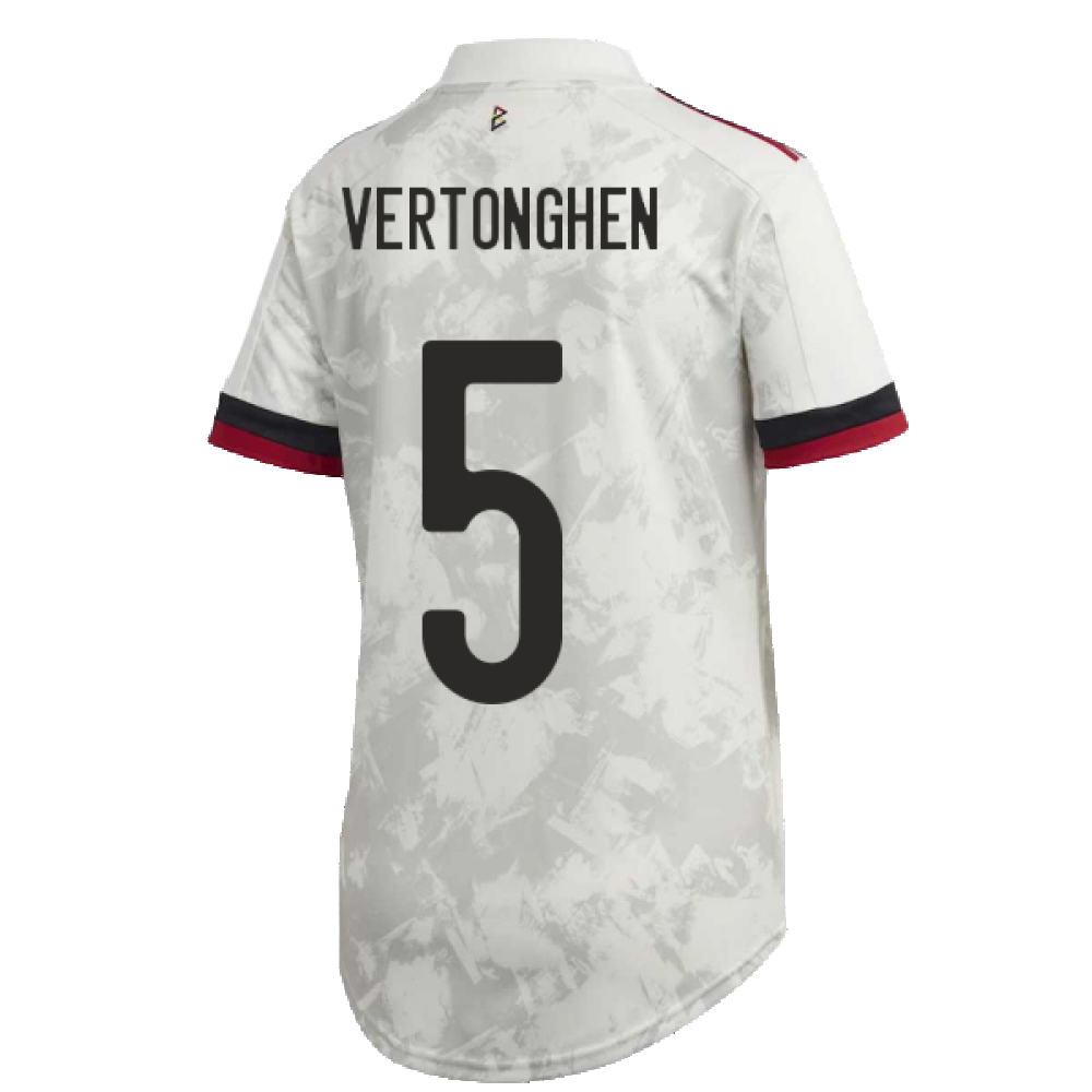 2020-2021 Belgium Womens Away Shirt (VERTONGHEN 5)