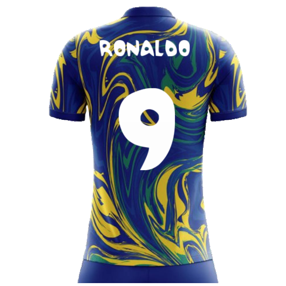 2024-2025 Brazil Away Concept Shirt (Ronaldo 9)