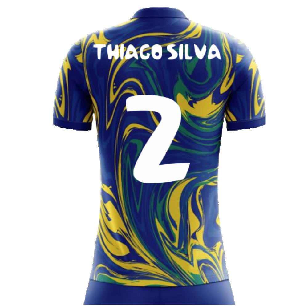 2024-2025 Brazil Away Concept Shirt (Thiago Silva 2)