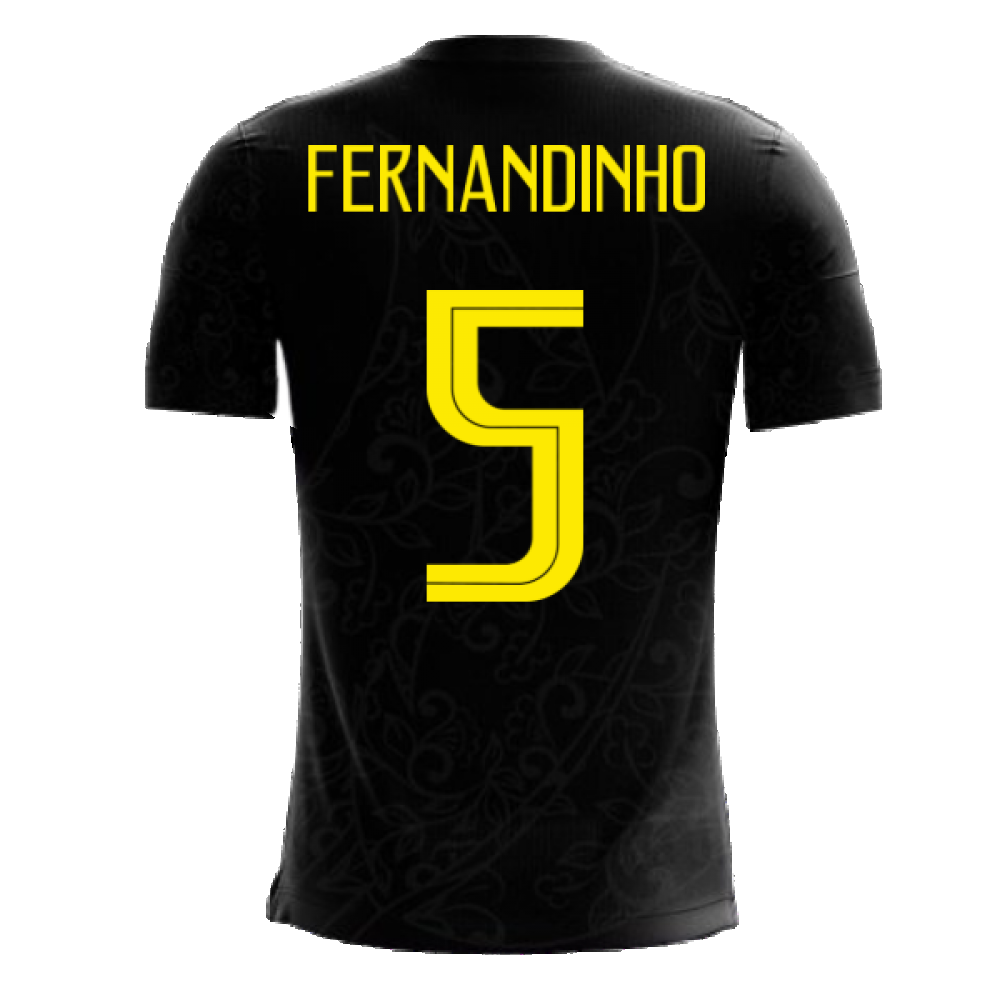 2024-2025 Brazil Third Concept Football Shirt (Fernandinho 5)