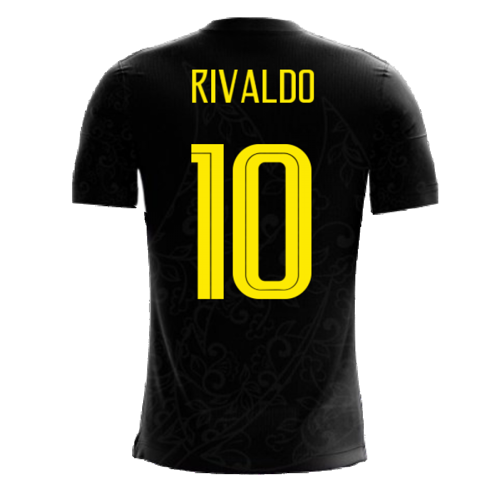 2024-2025 Brazil Third Concept Football Shirt (Rivaldo 10)