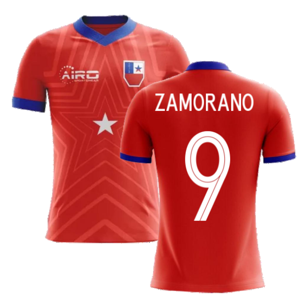 2024-2025 Chile Home Concept Football Shirt (ZAMORANO 9) - Kids