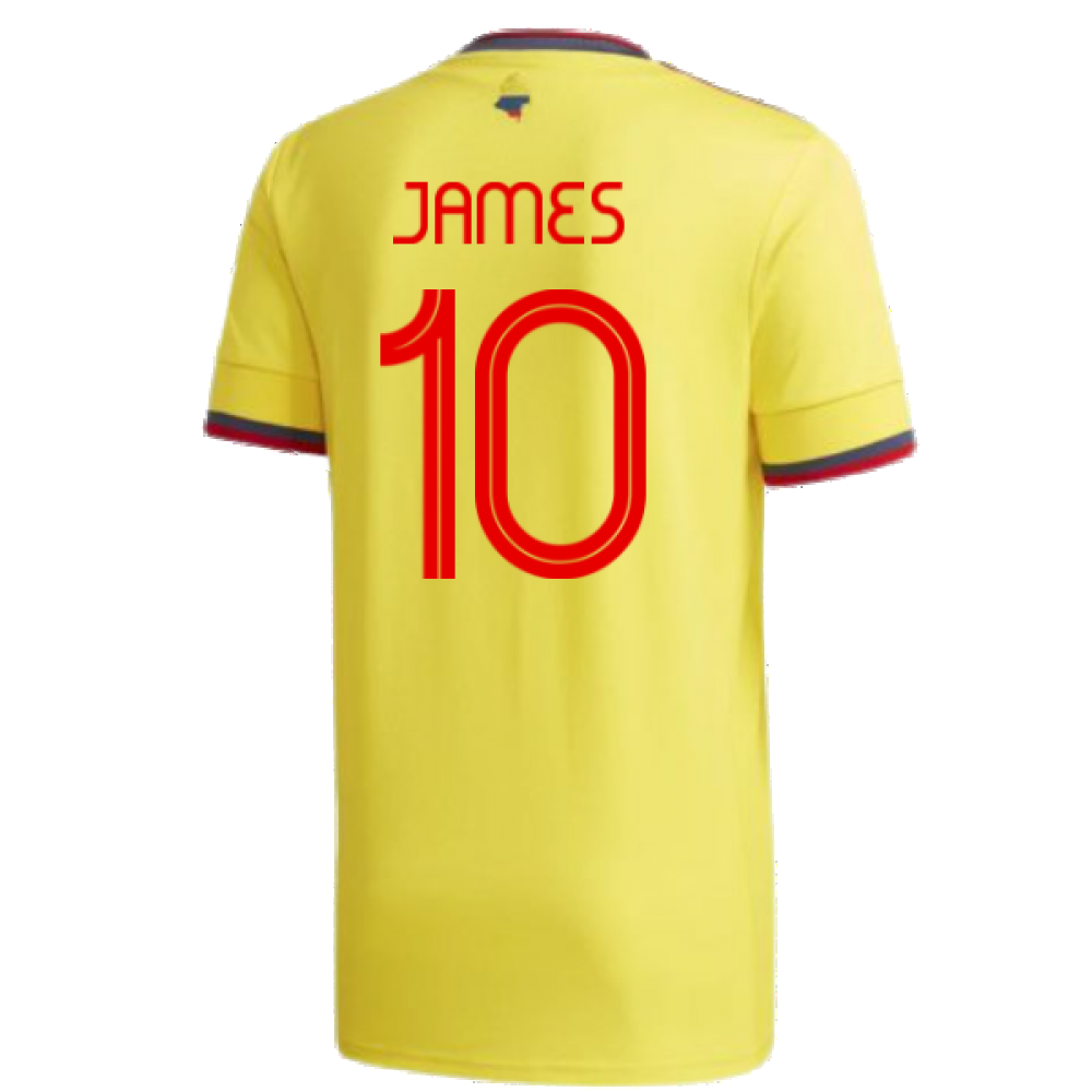 2020-2021 Colombia Home Shirt (JAMES 10)