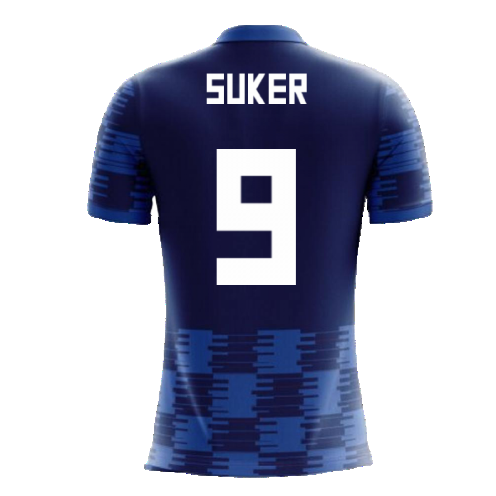 2024-2025 Croatia Away Concept Shirt (Suker 9) - Kids