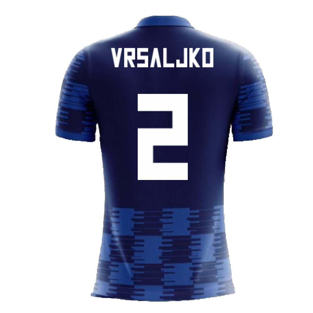 2024-2025 Croatia Away Concept Shirt (Vrsaljko 2)