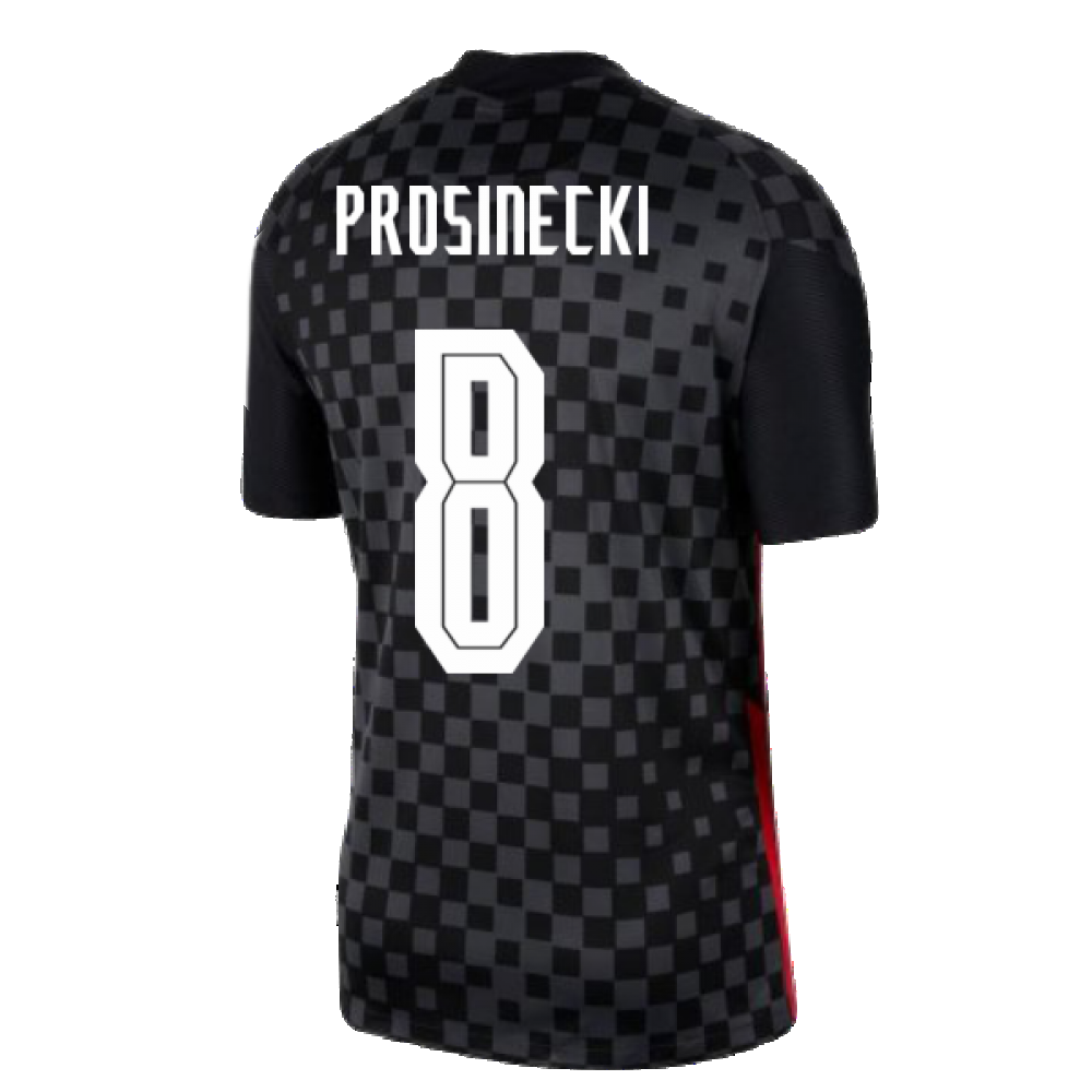 2020-2021 Croatia Away Nike Football Shirt (PROSINECKI 8)