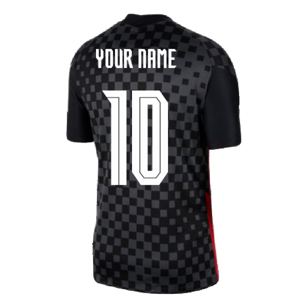 2020-2021 Croatia Away Nike Football Shirt (Your Name)