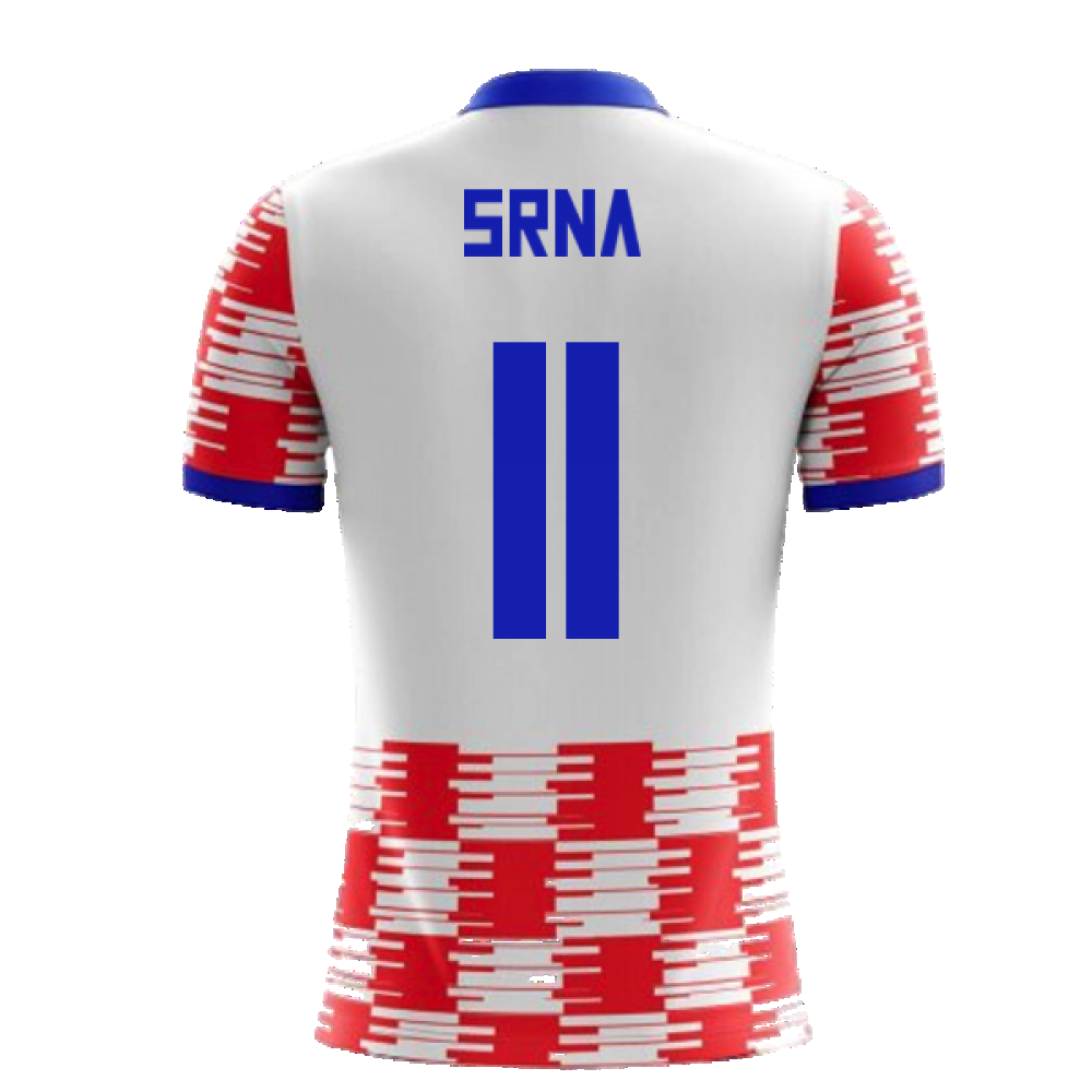 2024-2025 Croatia Home Concept Shirt (Srna 11) - Kids