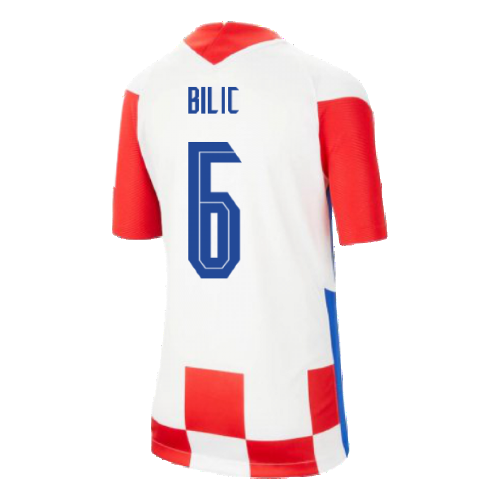 2020-2021 Croatia Home Nike Football Shirt (Kids) (BILIC 6)