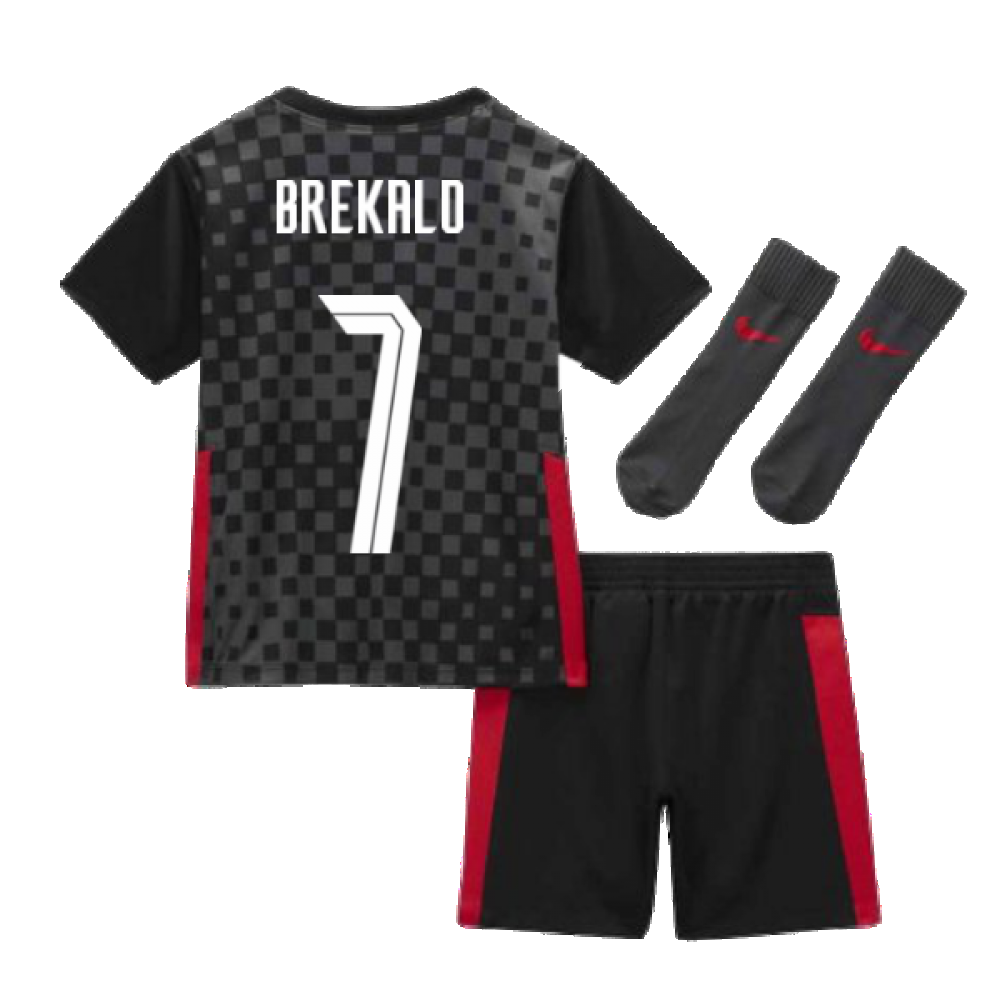2020-2021 Croatia Little Boys Away Mini Kit (BREKALO 7)