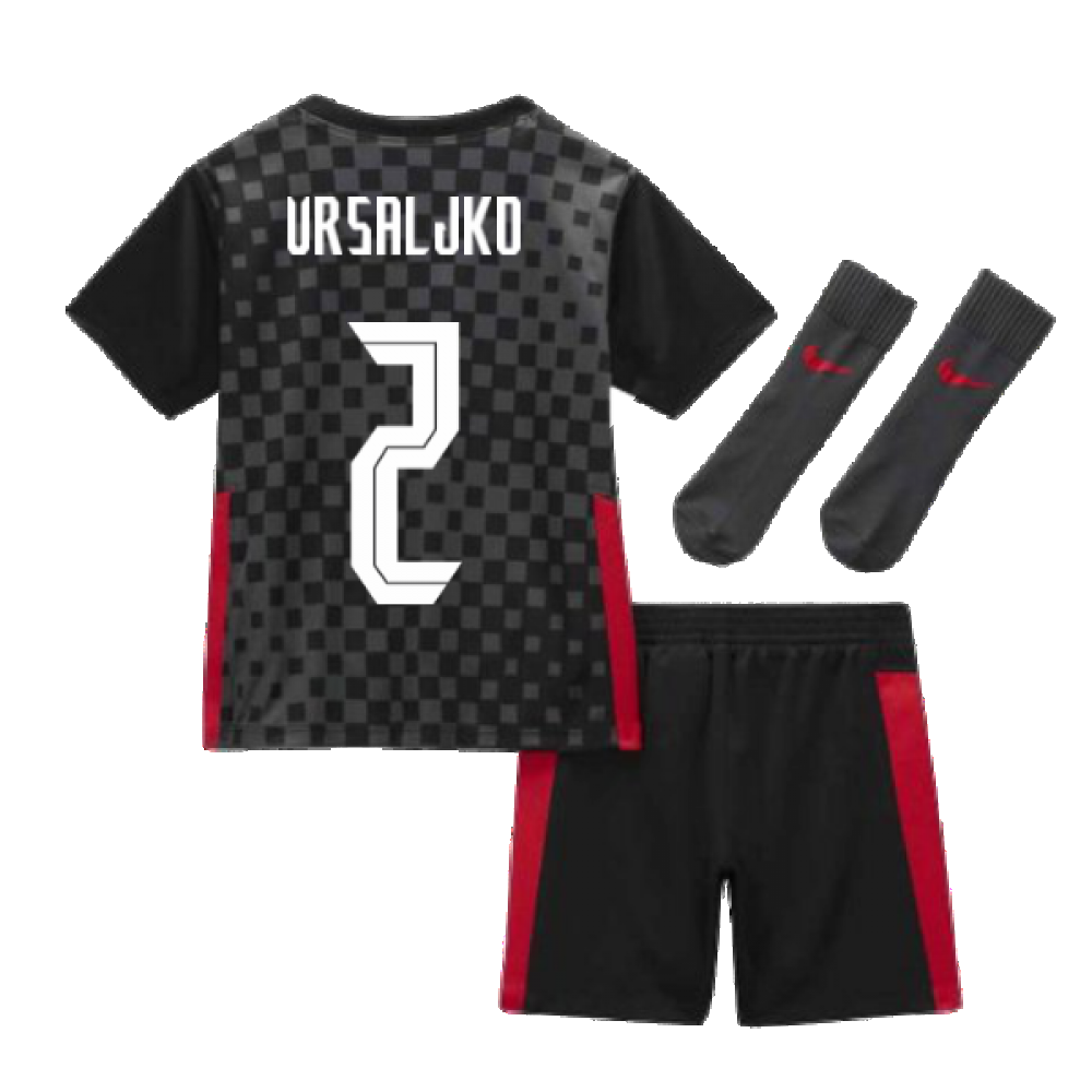 2020-2021 Croatia Little Boys Away Mini Kit (VRSALJKO 2)