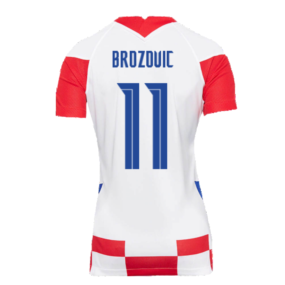 2020-2021 Croatia Womens Home Shirt (BROZOVIC 11)