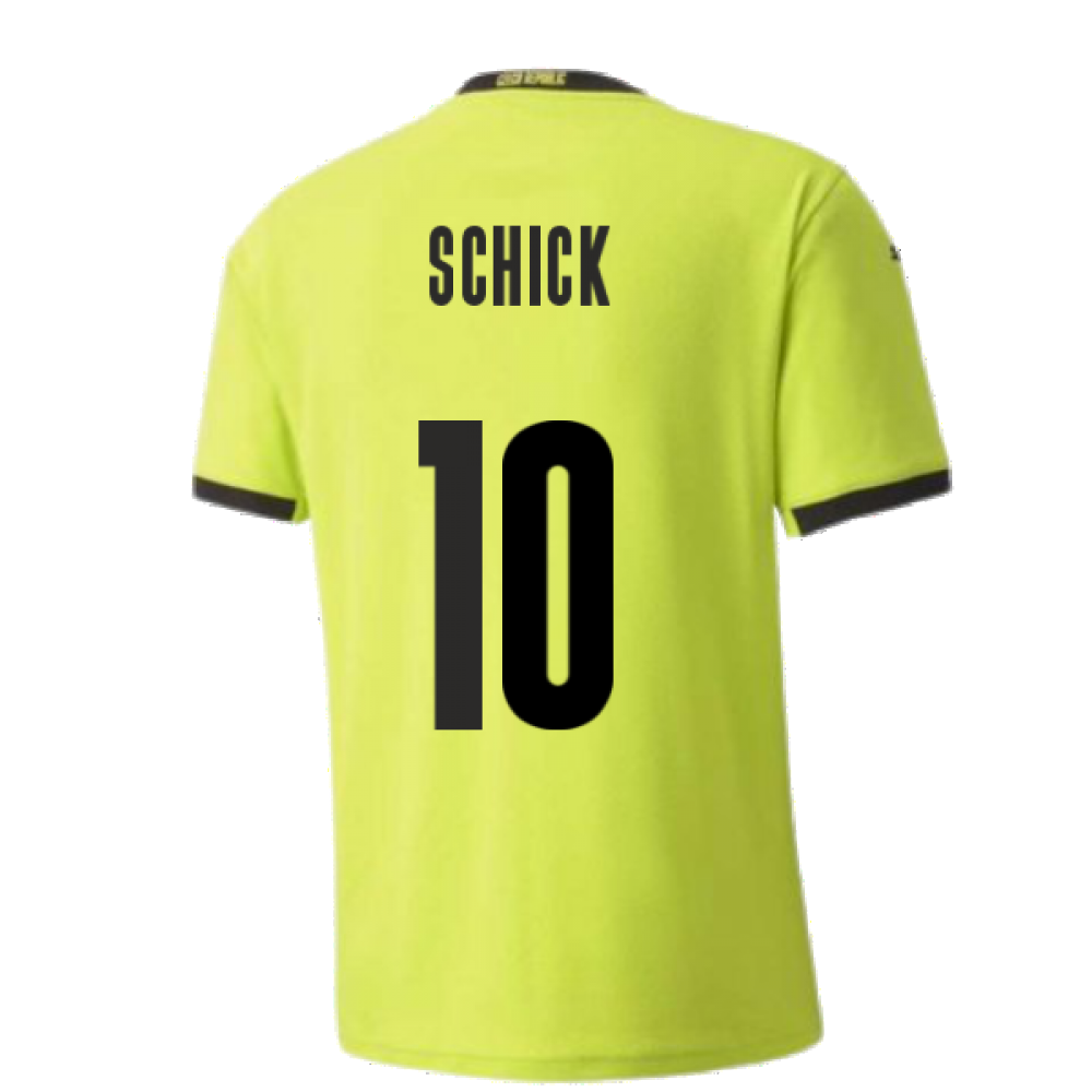 2020-2021 Czech Republic Away Puma Football Shirt (Kids) (SCHICK 10)