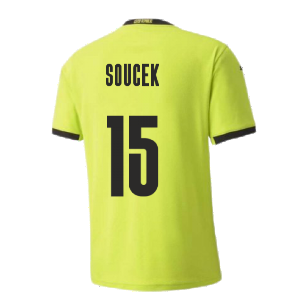 2020-2021 Czech Republic Away Puma Football Shirt (SOUCEK 15)