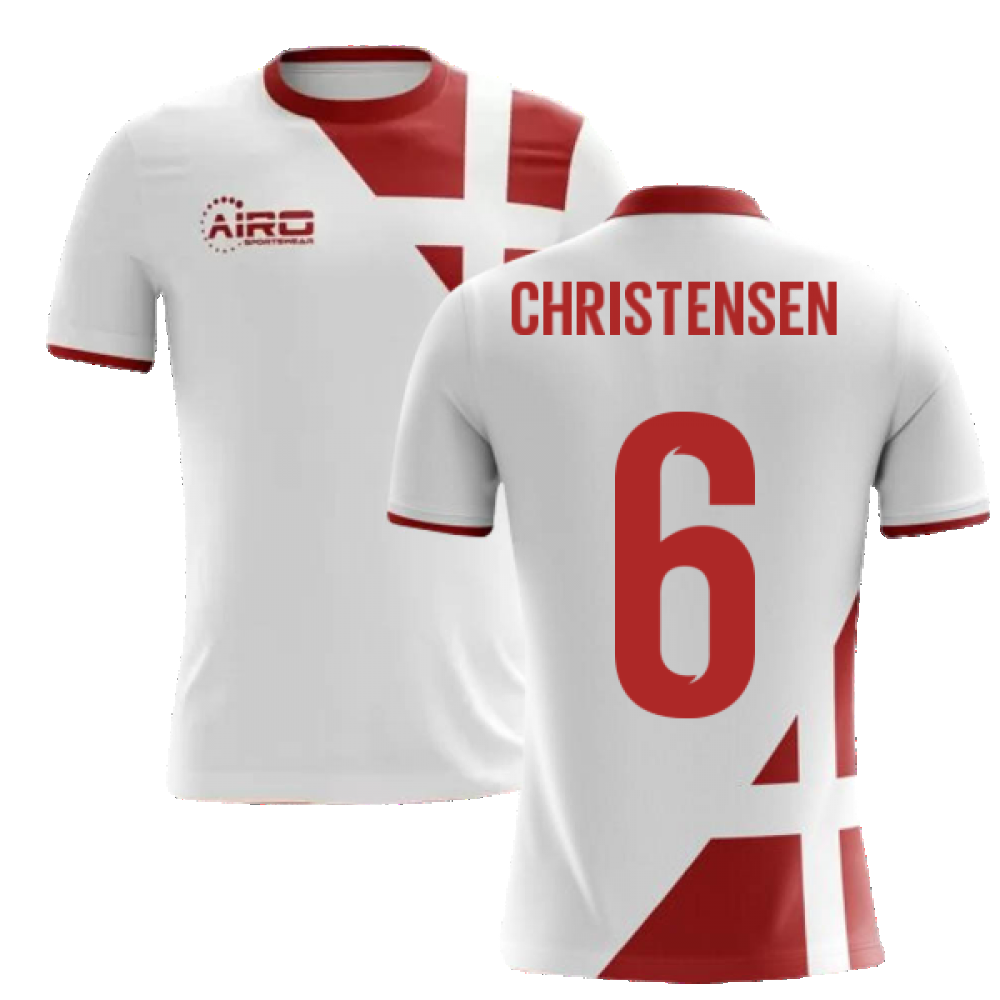 2024-2025 Denmark Away Concept Football Shirt (Christensen 6)