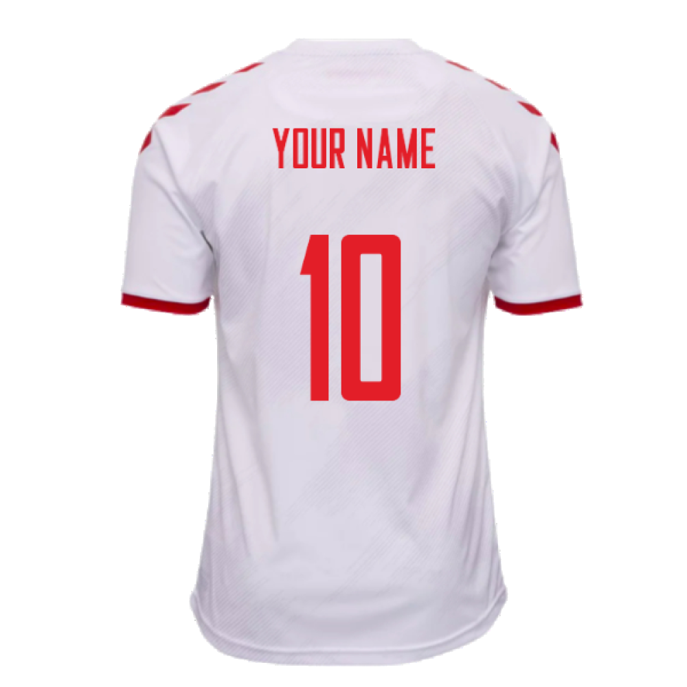 2020-2021 Denmark Away Shirt (Your Name)