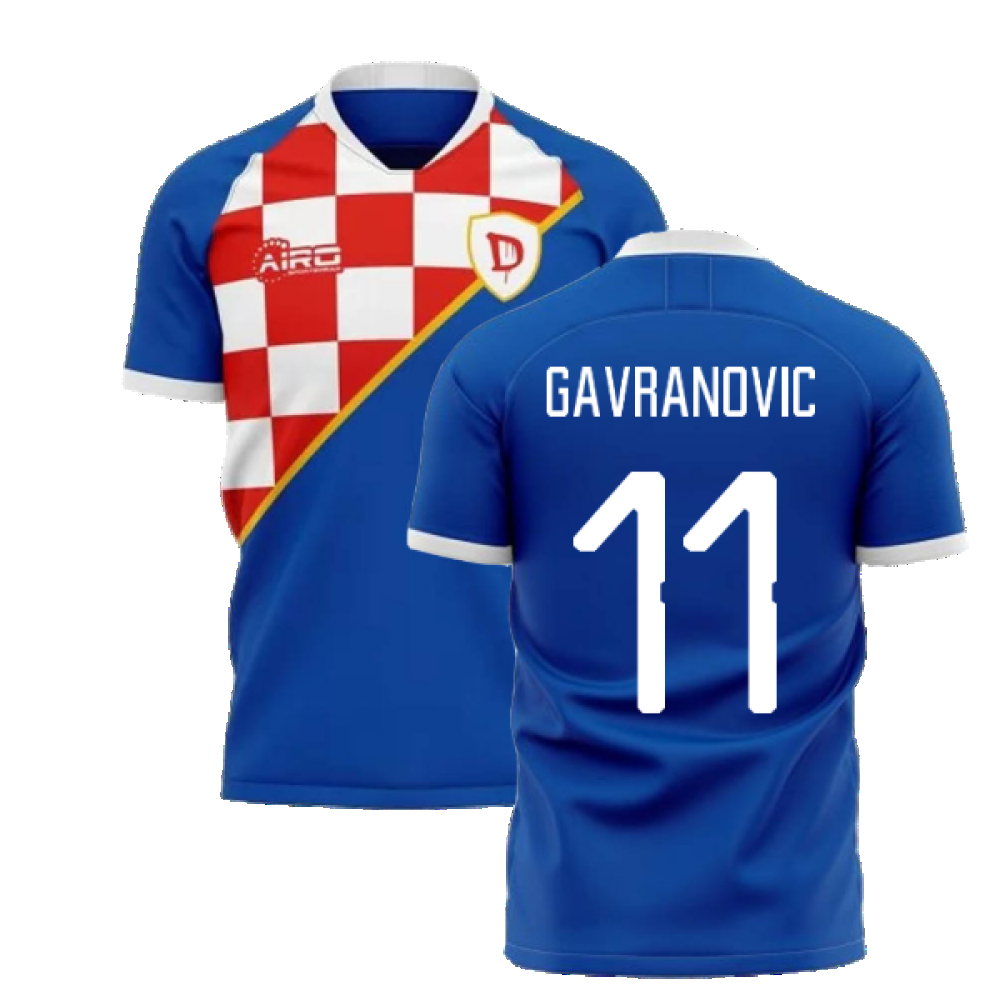 2024-2025 Dinamo Zagreb Home Concept Football Shirt (Gavranovic 11)