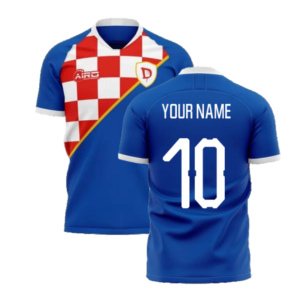 2024-2025 Dinamo Zagreb Home Concept Football Shirt (Your Name)