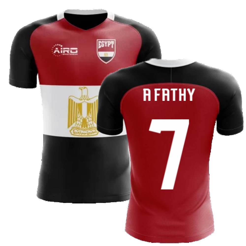 2025-2026 Egypt Flag Concept Football Shirt (A Fathy 7)