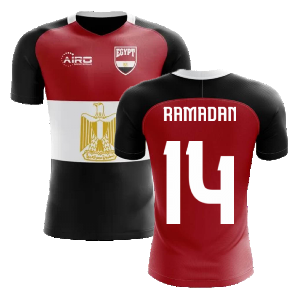 2025-2026 Egypt Flag Concept Football Shirt (Ramadan 14)