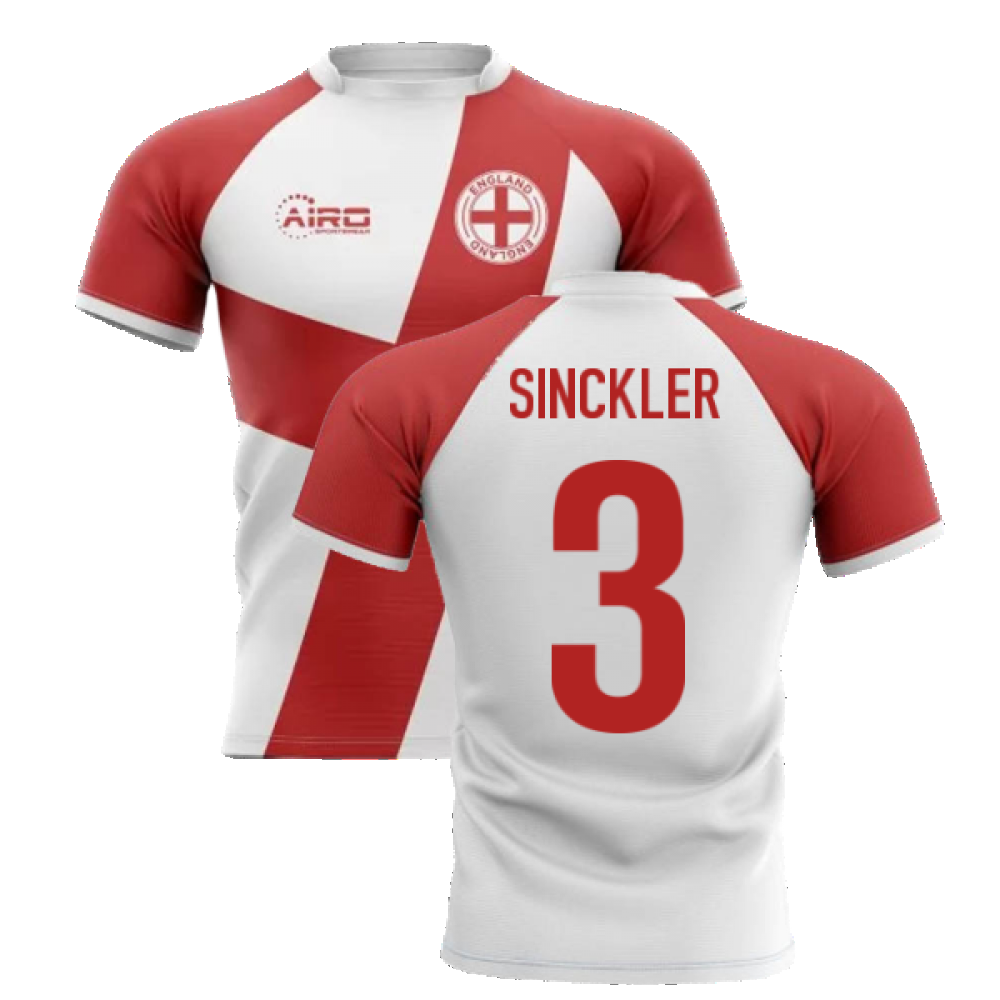 2024-2025 England Flag Concept Rugby Shirt (Sinckler 3)