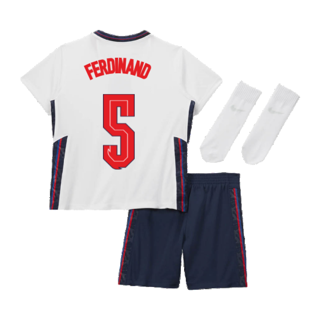 2020-2021 England Home Nike Baby Kit (FERDINAND 5)