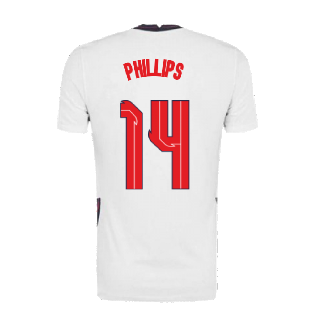 2020-2021 England Home Nike Football Shirt (Phillips 14)