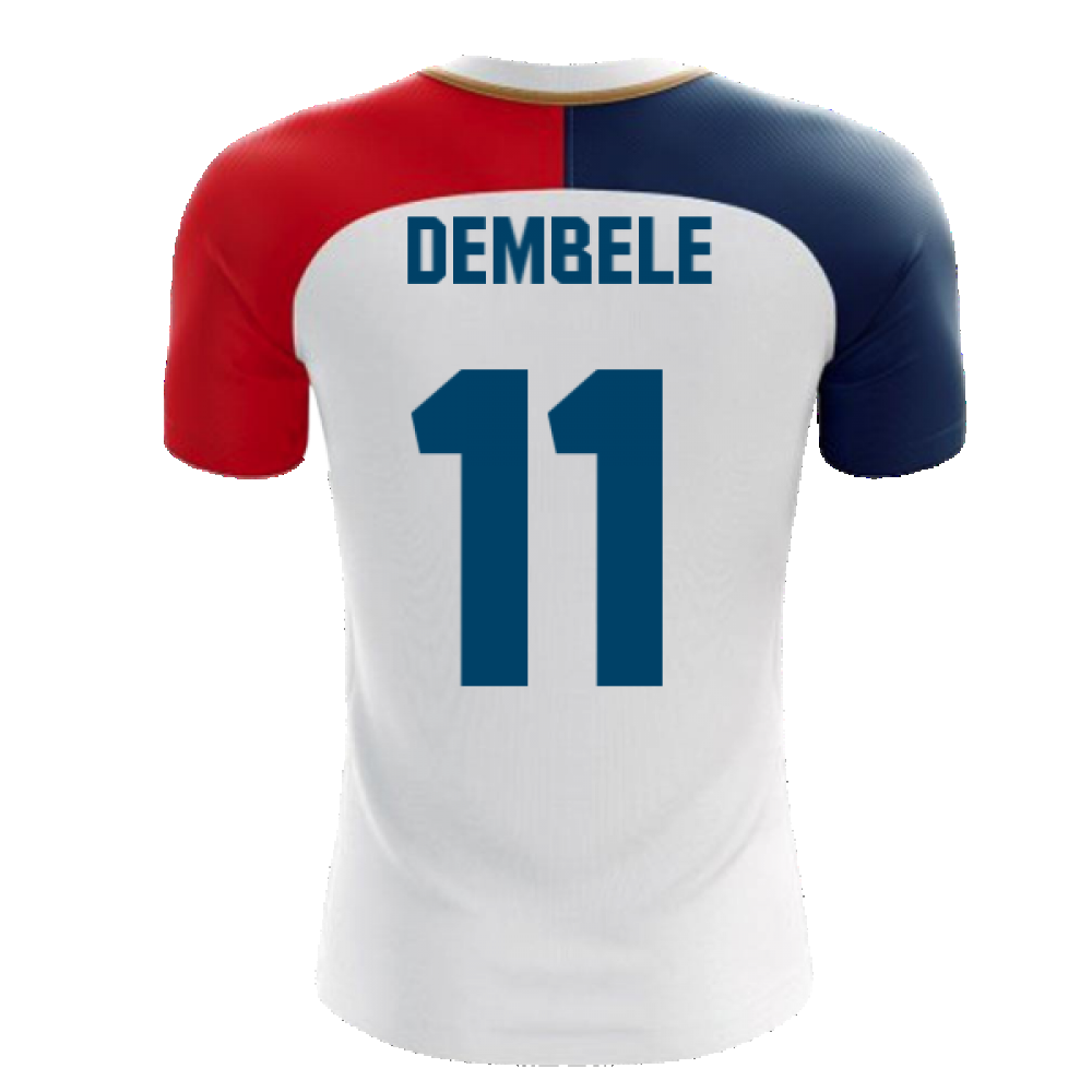 2024-2025 France Away Concept Shirt (Dembele 11) - Kids