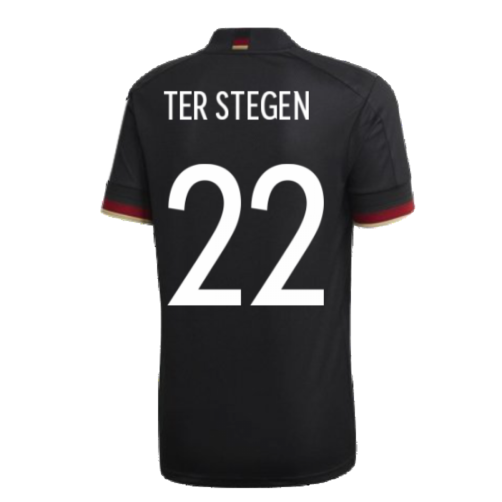 2020-2021 Germany Away Shirt (Kids) (TER STEGEN 22)