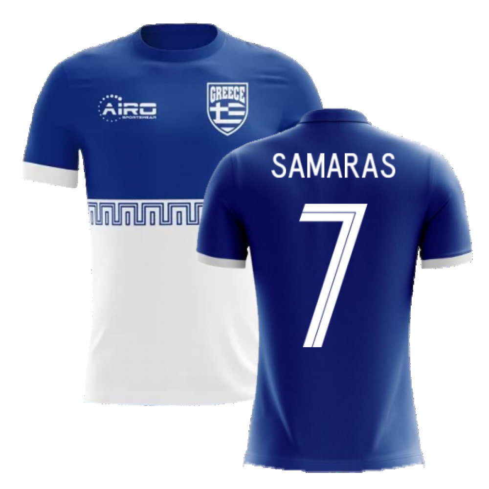 2024-2025 Greece Away Concept Football Shirt (SAMARAS 7) - Kids