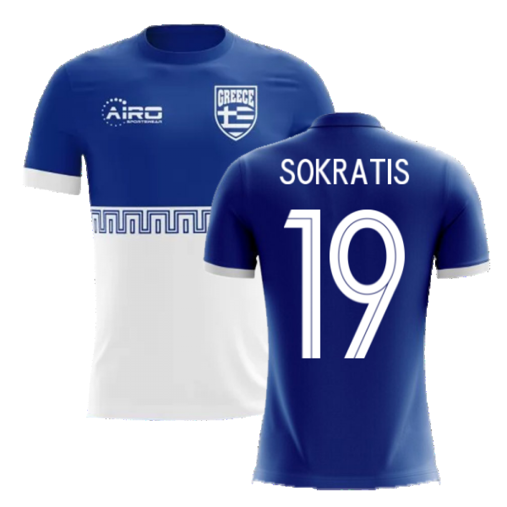 2025-2026 Greece Away Concept Football Shirt (Sokratis 19)
