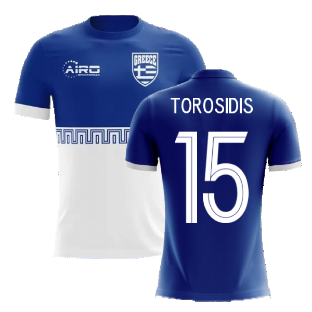 2024-2025 Greece Away Concept Football Shirt (Torosidis 15) - Kids