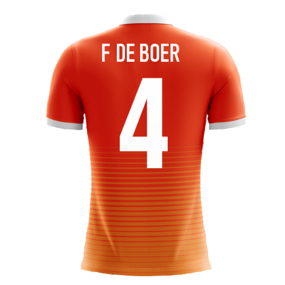 2024-2025 Holland Airo Concept Home Shirt (F. De Boer 4) - Kids