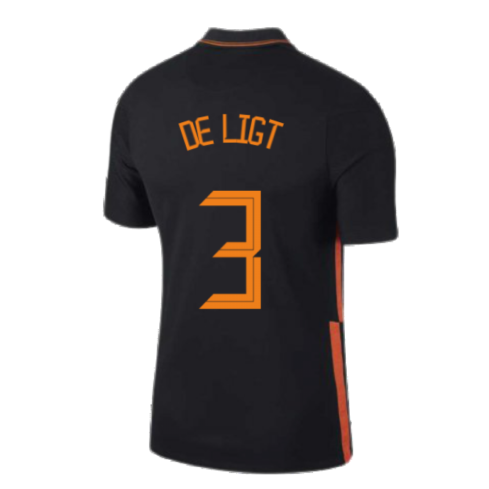 2020-2021 Holland Away Nike Football Shirt (DE LIGT 3)