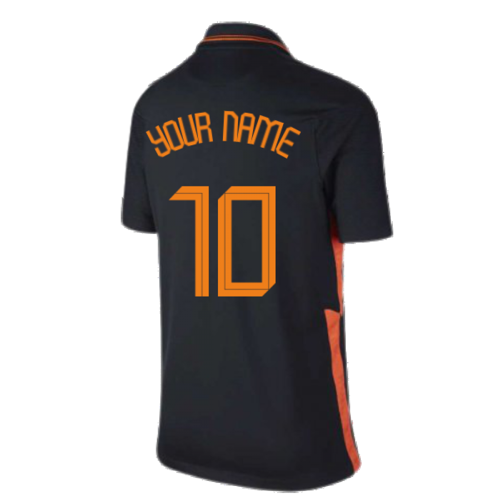 2020-2021 Holland Away Nike Football Shirt (Kids) (Your Name)