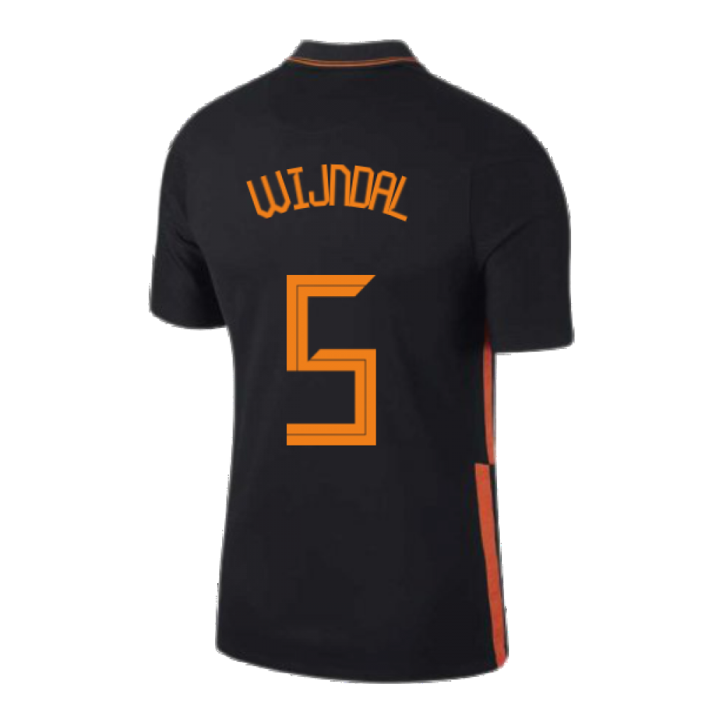 2020-2021 Holland Away Nike Football Shirt (WIJNDAL 5)